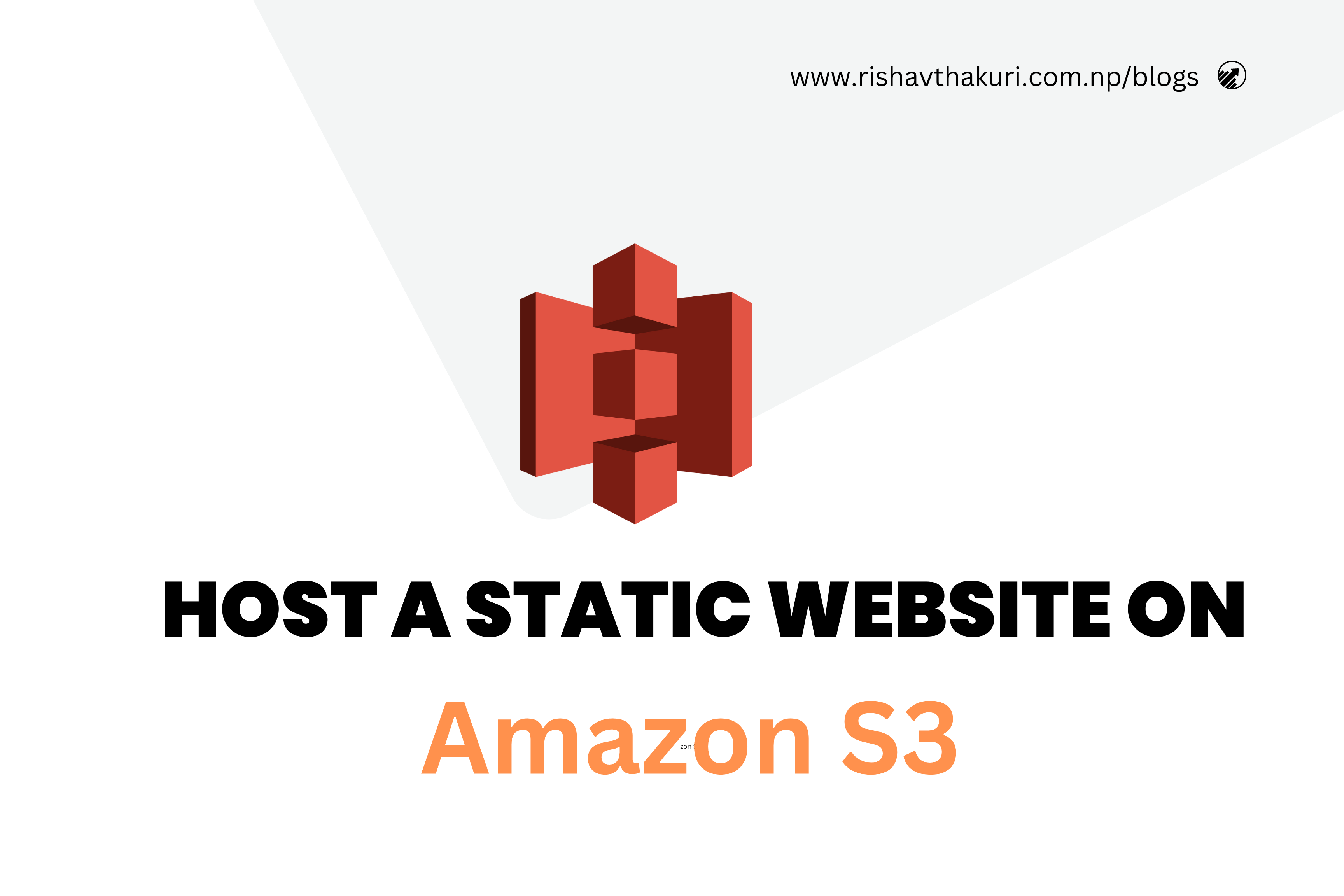 Host a static Website on Amazon S3 – Begineer to AWS